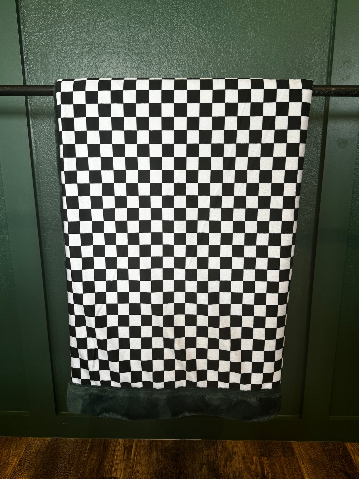 Hide Spruce B&W Checkerboard